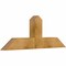 Ekena Millwork Portland Rough Sawn Timber Gable Bracket, Western Red Cedar, 48"W x 18"H x 4"D x 6"F, 9/12 Pitch GBW048X18X0406POR00RWR - alternate 5